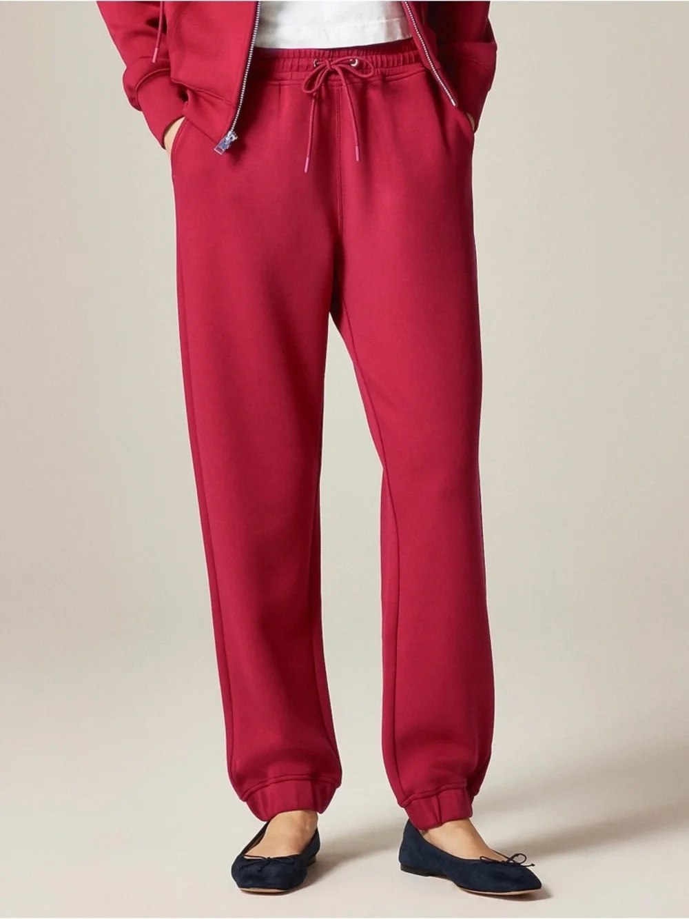 NWT J Crew Scuba Knit Jogger Pant Size XS Heather Grey Sweatpants $118 CO022
